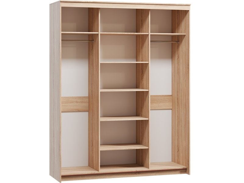 Шкаф-купе Тебар-3-180-230 Дуб Сонома 1 зеркало photo 4