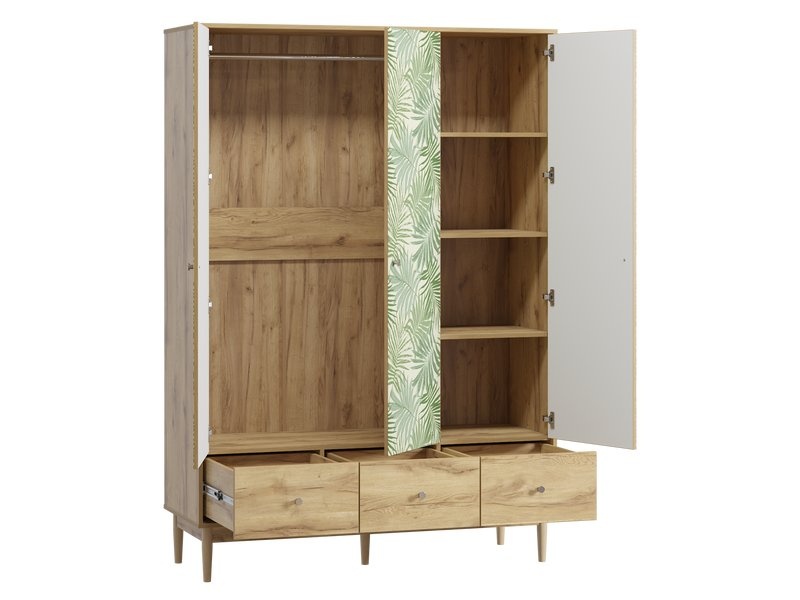 Распашной шкаф Тайрон-3 Monstera photo 5