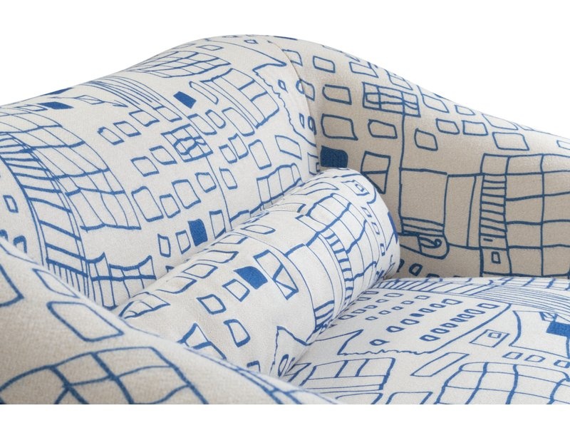 Диван Тут Рядом Дом Сине-бежевый photo 4