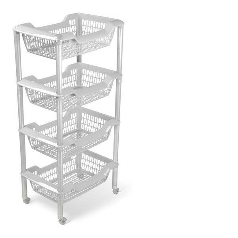 Этажерка Джетта 4 4Home С736Сер