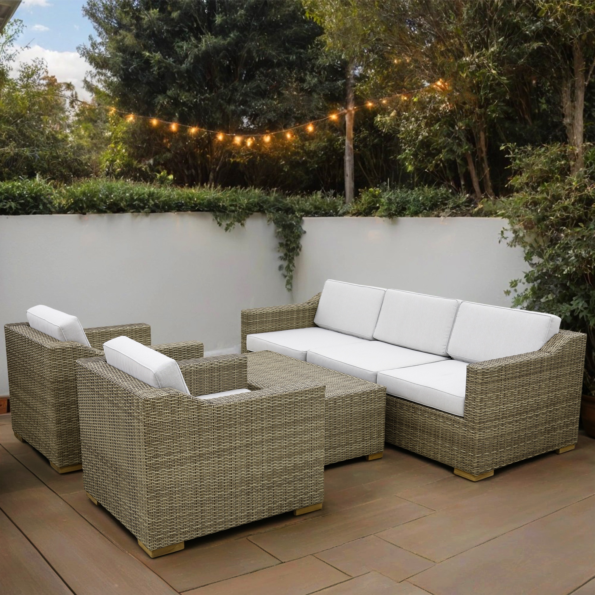 Комплект мебели Rumah Anda Bromo серый 4 предмета photo 2