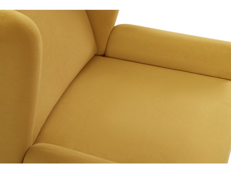 Кресло Кеймит Velvet Yellow photo 4