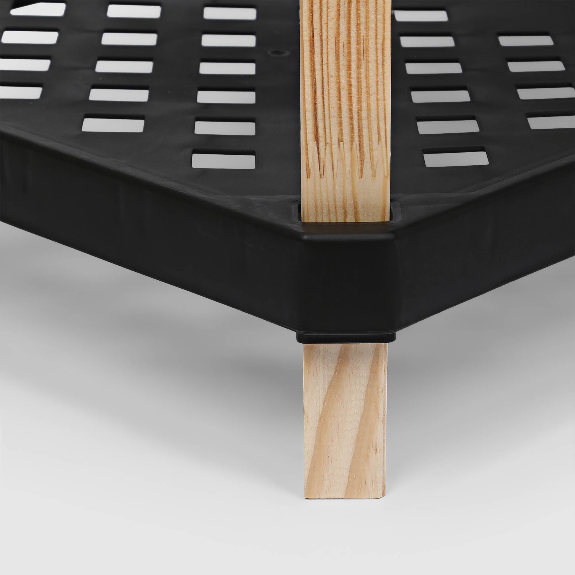 Этажерка для хранения Fixwood Fix-2001-4 чёрная 60х36х112 см photo 4