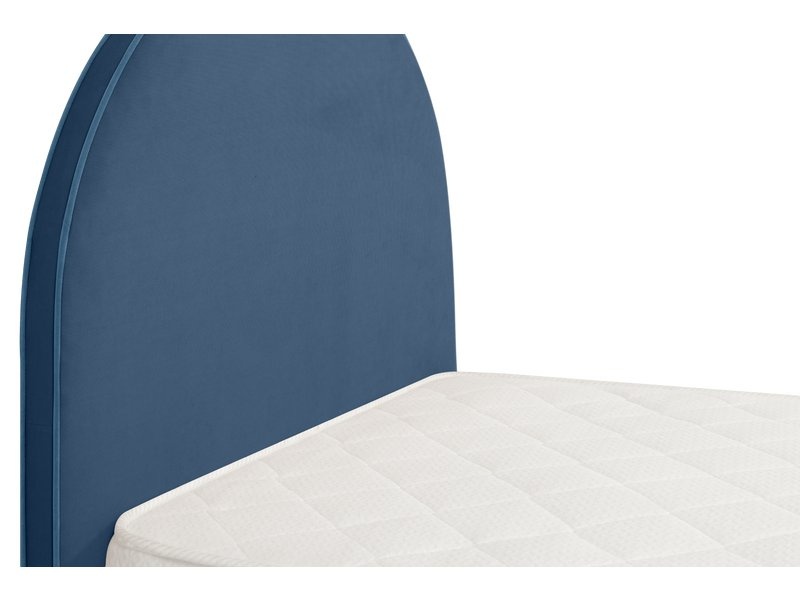 Кровать Лора 90 Velvet Navy Blue photo 4