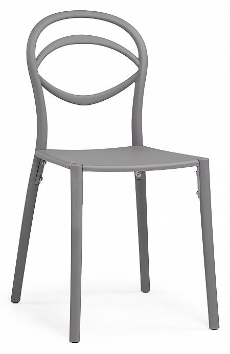 Пластиковый стул Simple gray