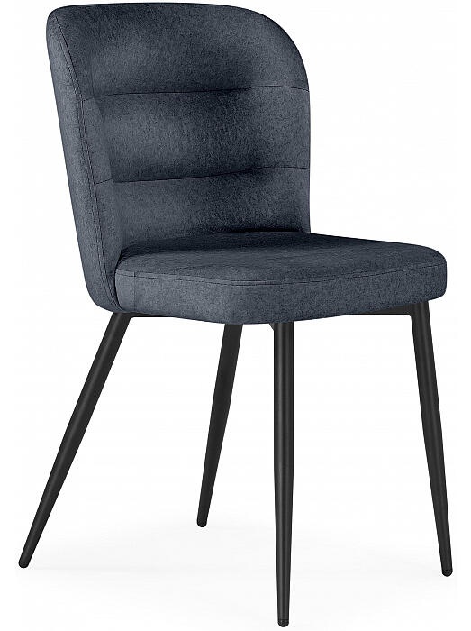 Стул на металлокаркасе Kilian dark gray / black