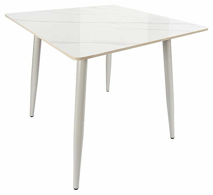 Стол Uni-Form-S.2B SGrey/White Gloss Marble 727*800*800