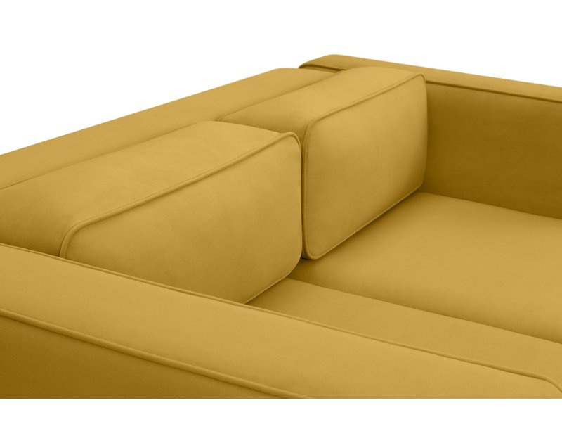 Диван угловой Аронт Мини Velvet Yellow photo 4