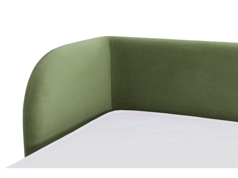 Кровать Амалия 90 Velvet Olive photo 4