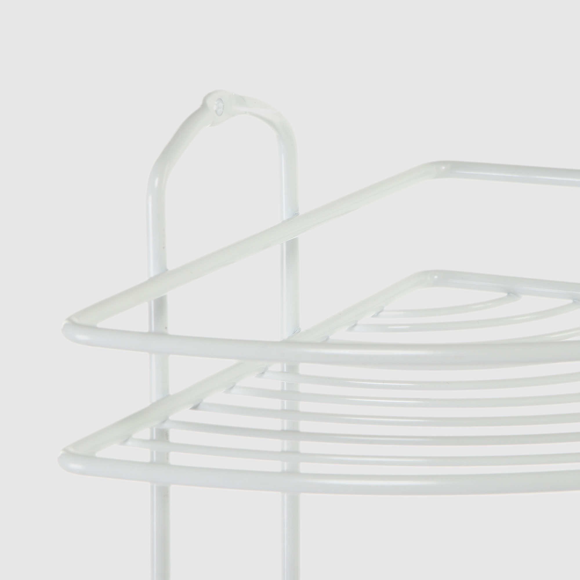 Полка в ванную угловая Teknotel 3 яруса белая photo 5