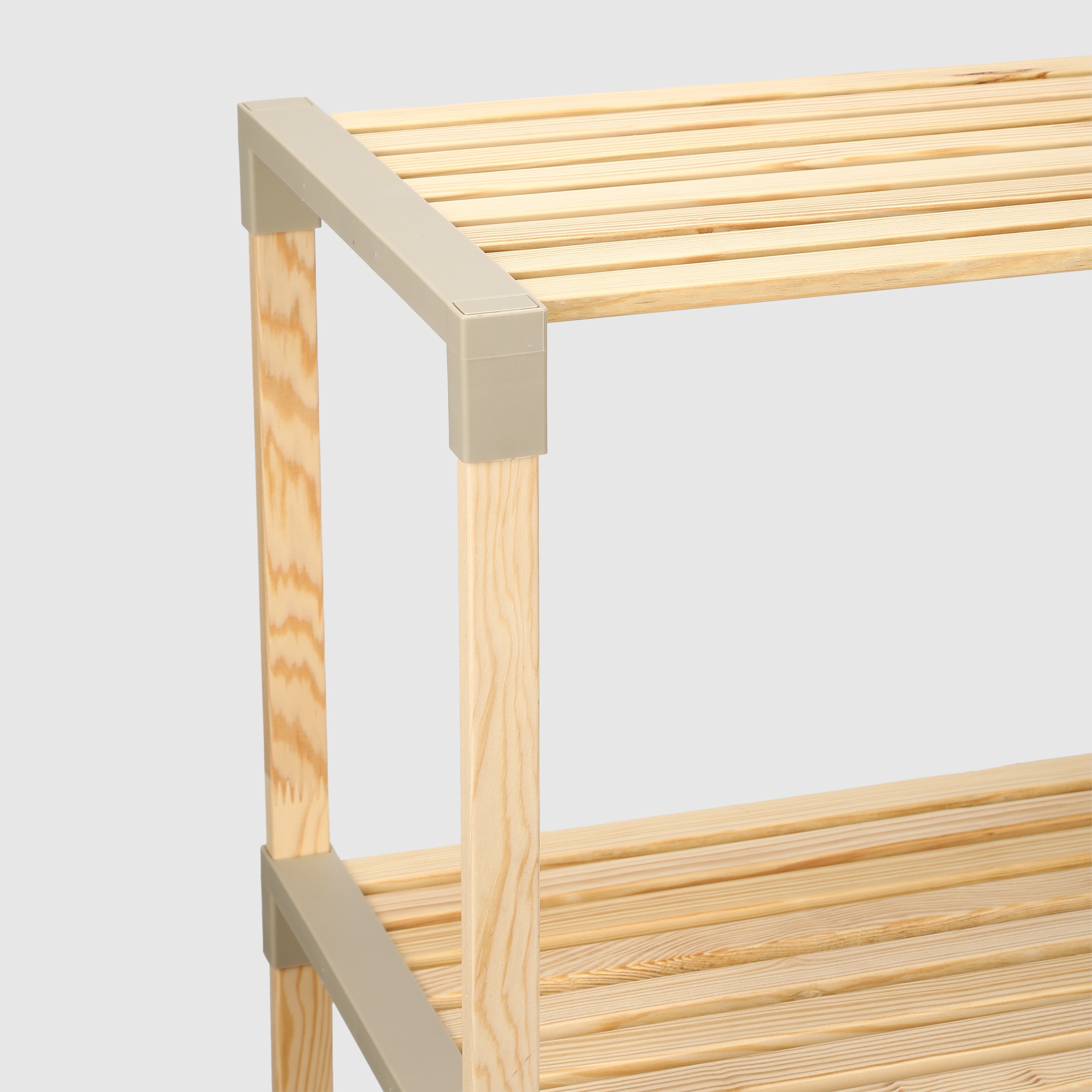 Стеллаж для хранения Fixwood Fix-2006-4 бежевый 61х34х116 см photo 3