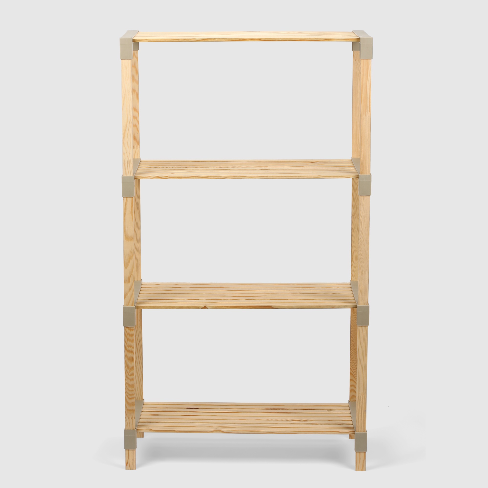 Стеллаж для хранения Fixwood Fix-2006-4 бежевый 61х34х116 см photo 2