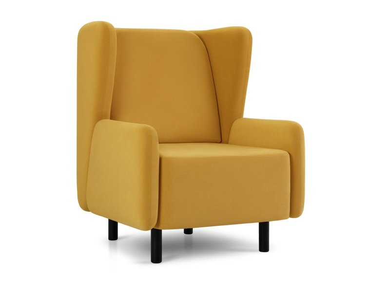 Кресло Кеймит Velvet Yellow photo 3