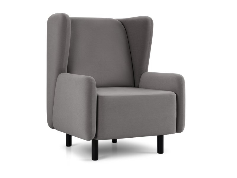 Кресло Кеймит Velvet Grey photo 3