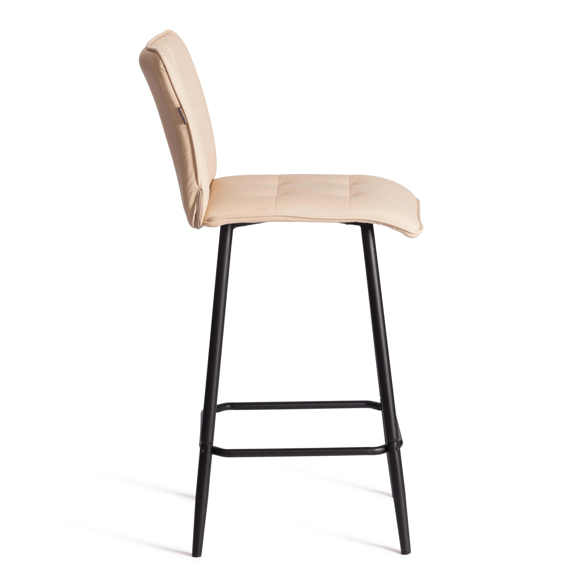 Полубарный стул TC Bari/Бари экокожа , бежевый, 42х55х99 см photo 2