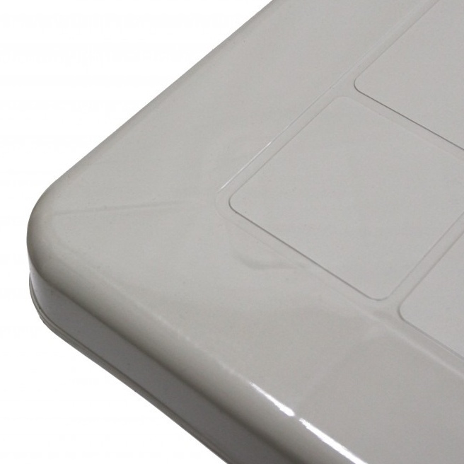 Стол Элластик пласт Элластик квадратный серый 85х85х74 см photo 3