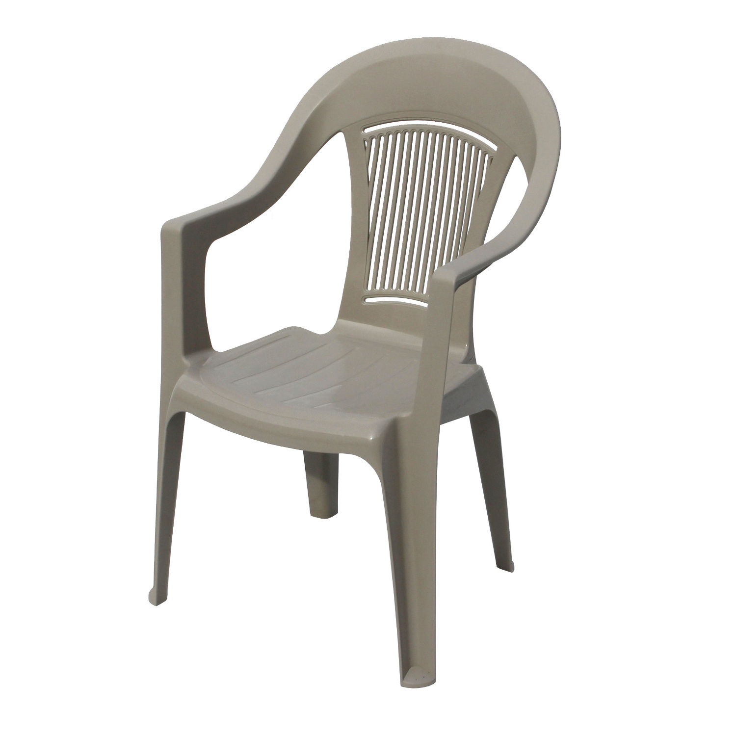 Кресло Элластик пласт Элластик серое 57х57х90 см photo 3