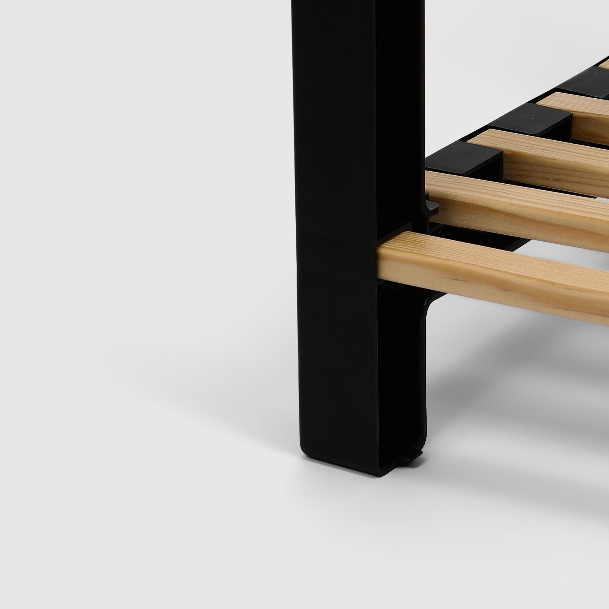 Этажерка для обуви Fixwood Fix-2041-1 чёрная 51х20х68 см photo 4