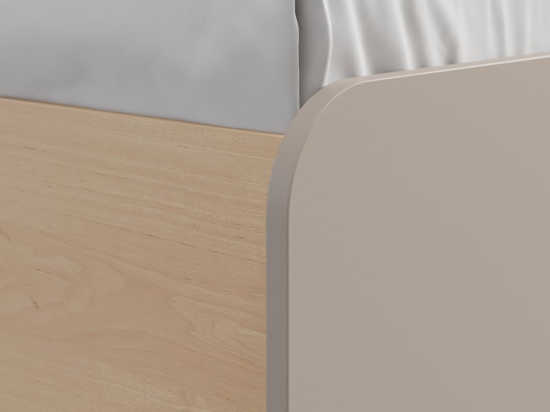 Кровать Ингрид-1 140 Latte photo 5