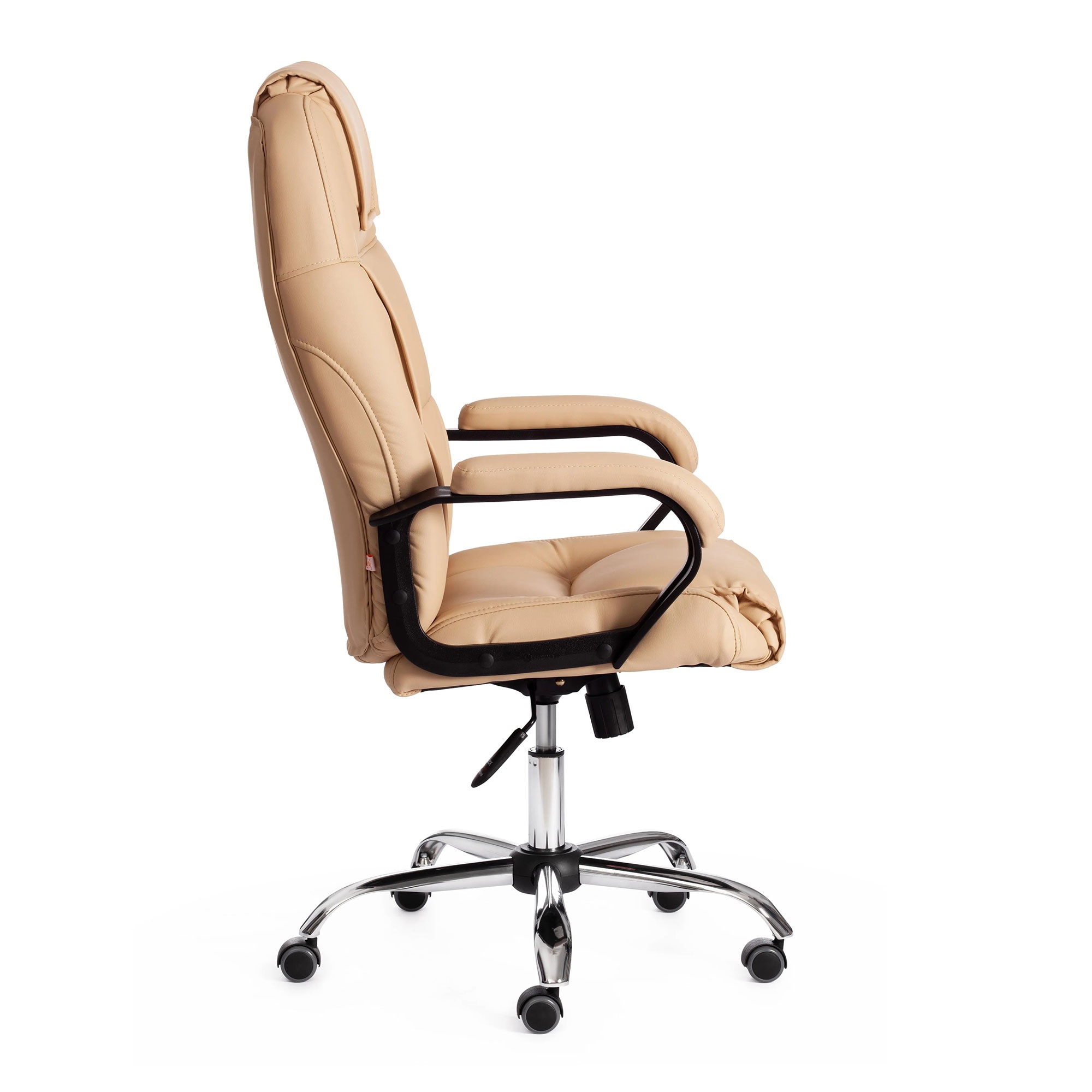 Компьютерное кресло TC Bergamo бежевое 67х47х140 см (19366) photo 3