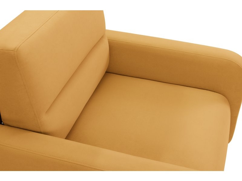 Кресло-кровать Лесли Velvet Yellow photo 4