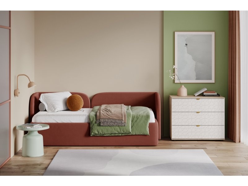 Кровать Амалия 90 Velvet Terra photo 2