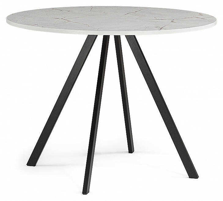 Стол деревянный Баргел 90х90х75 оникс / черный