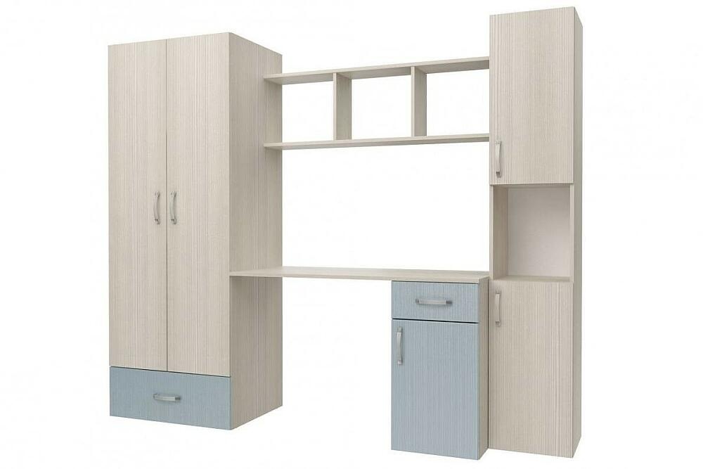 Стенка Флауэ Бирюза Авола