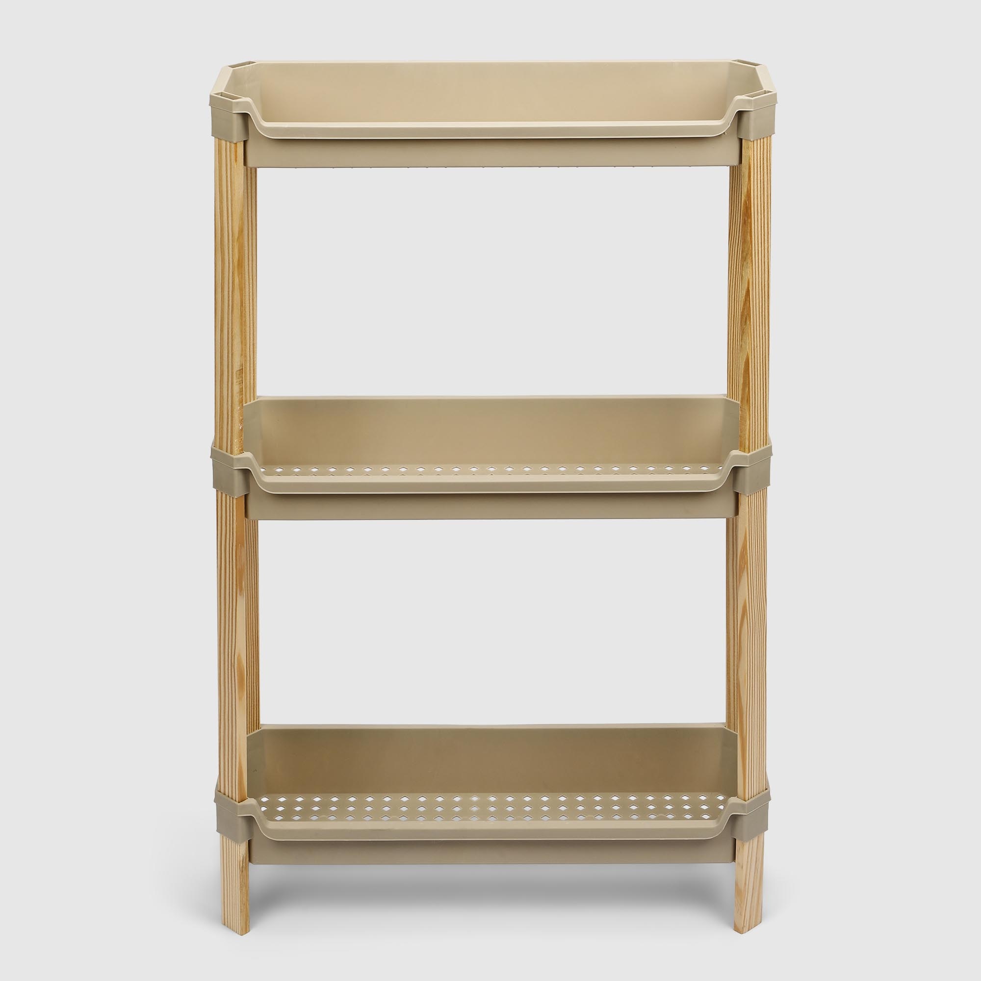 Этажерка для хранения Fixwood Fix-2064-3 узкая бежевая photo 2