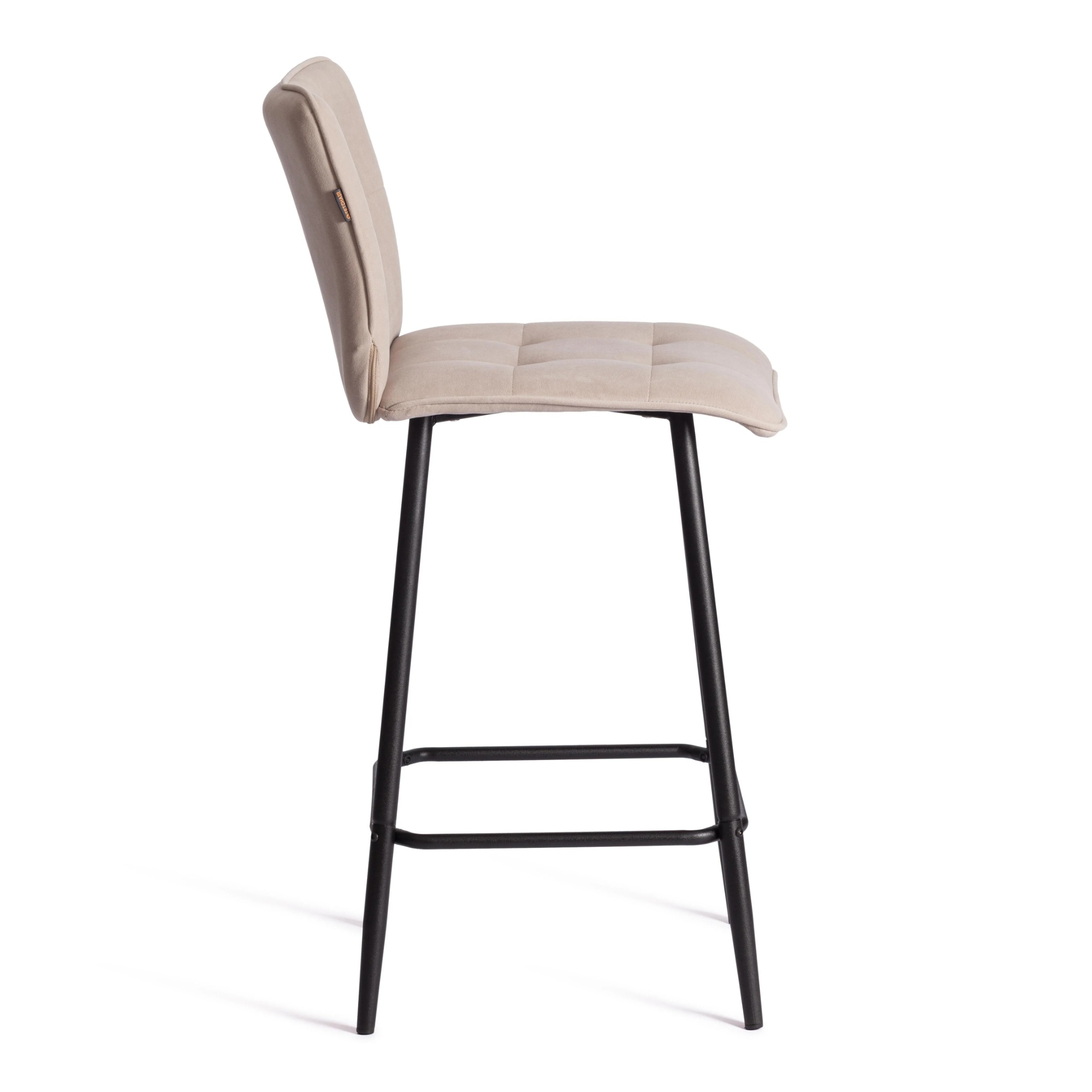 Полубарный стул TC Bari/Бари велюр, бежевый, 7, 42х55х99 см photo 2