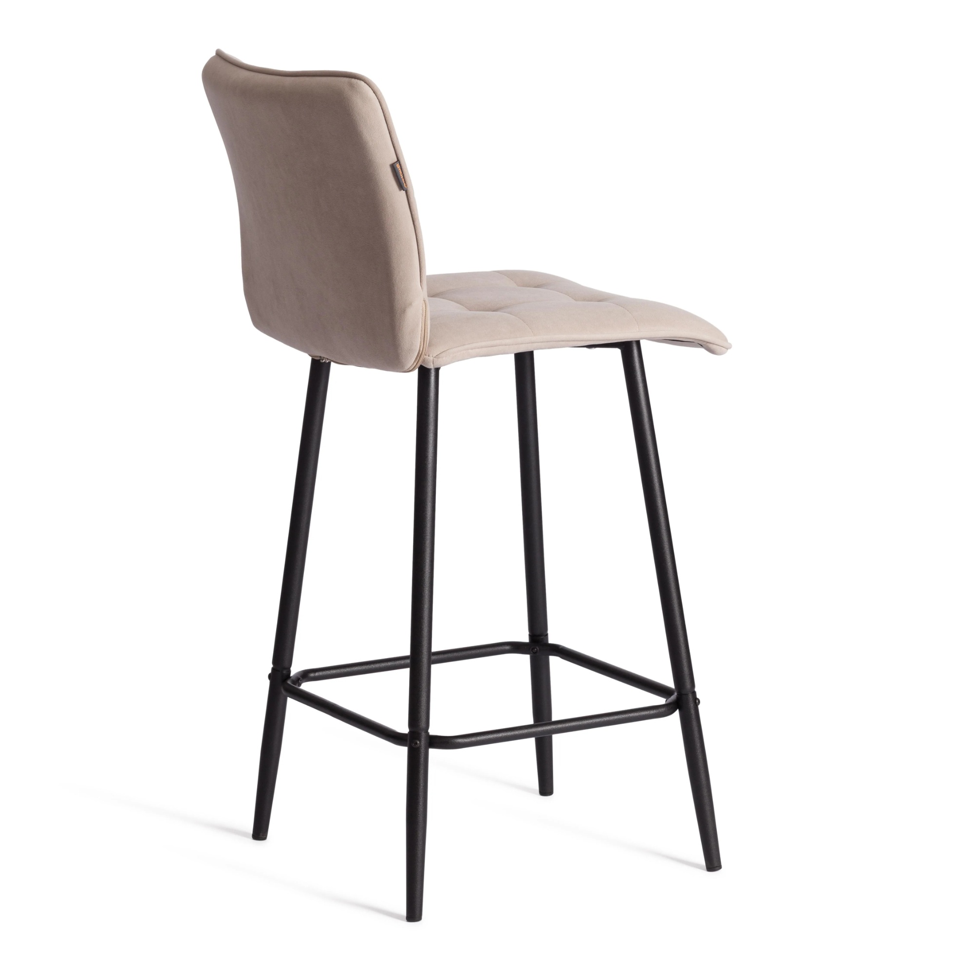 Полубарный стул TC Bari/Бари велюр, бежевый, 7, 42х55х99 см photo 3