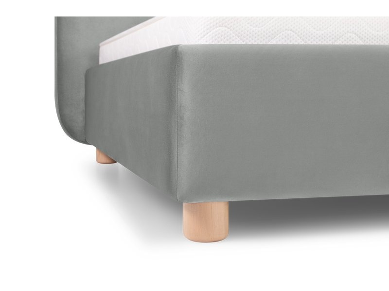 Кровать Вента 180 Barhat Silver photo 5