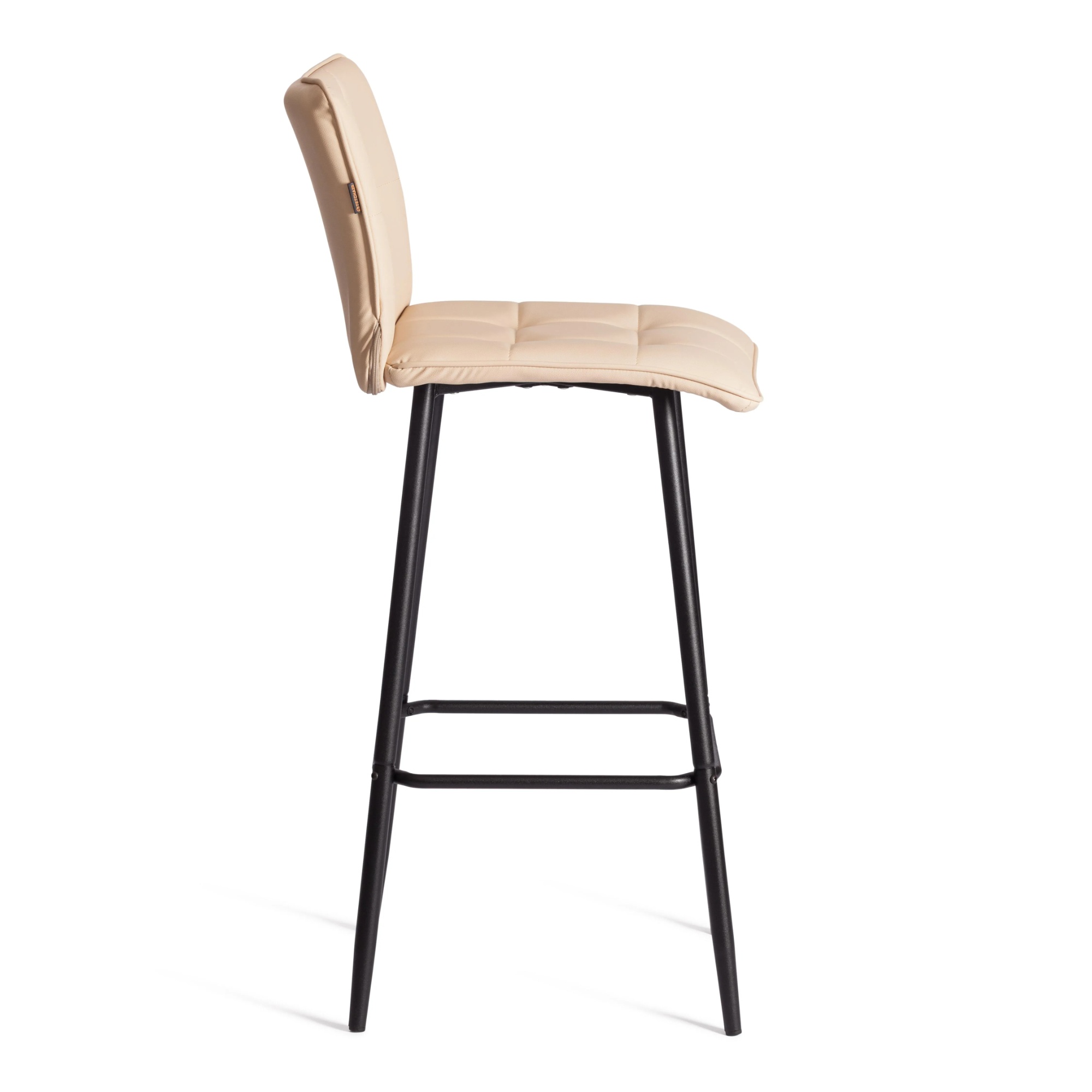 Барный стул TC Bari/Бари экокожа , бежевый, 45х56х110 см photo 2