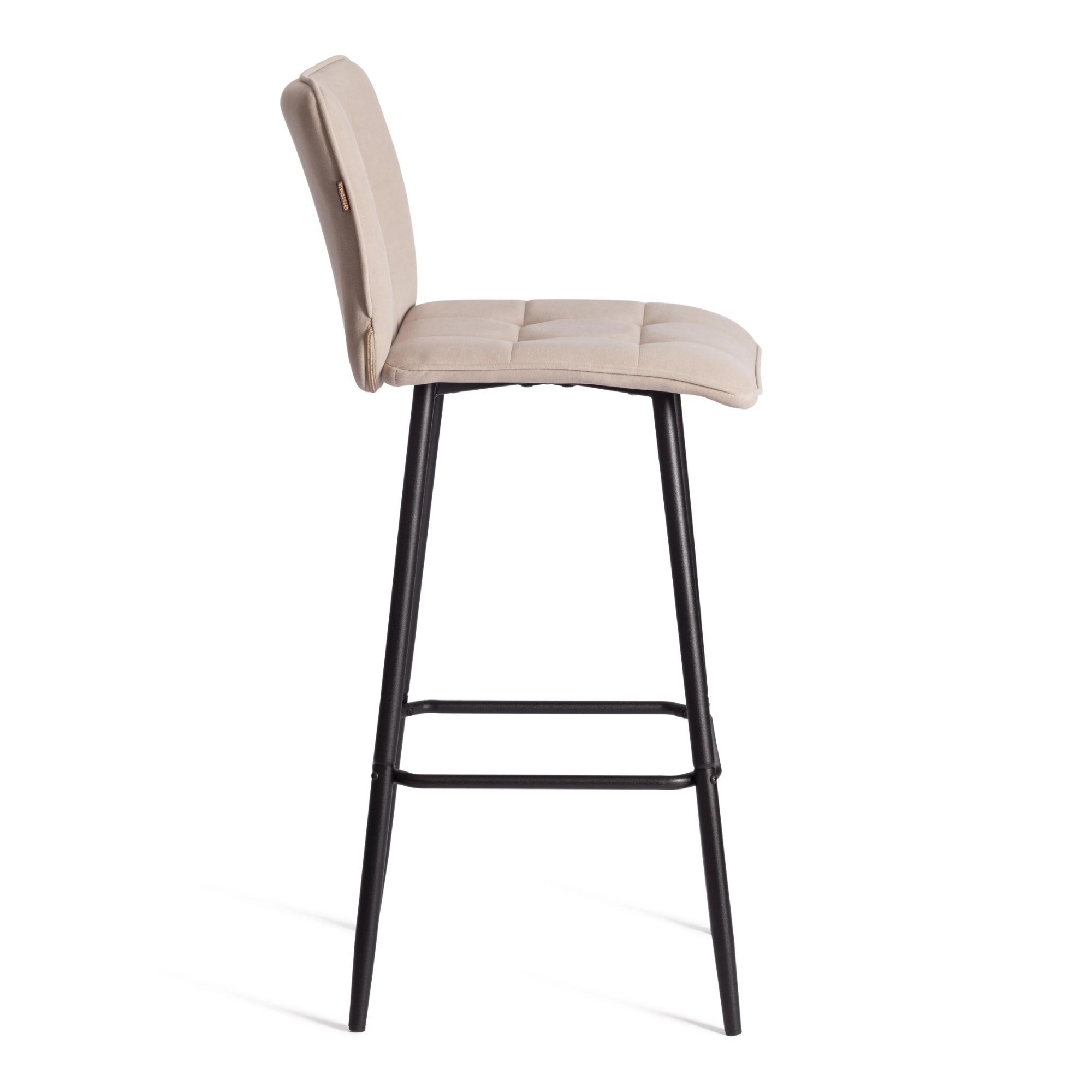 Барный стул TC Bari/Бари велюр, бежевый, 7, 45х56х110 см photo 2