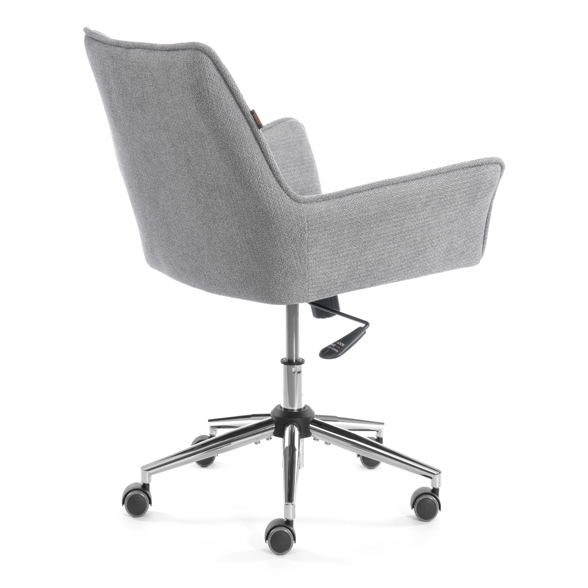 Кресло TC Murano/Мурано хром велюр/букле (HYP), светло-серый photo 3