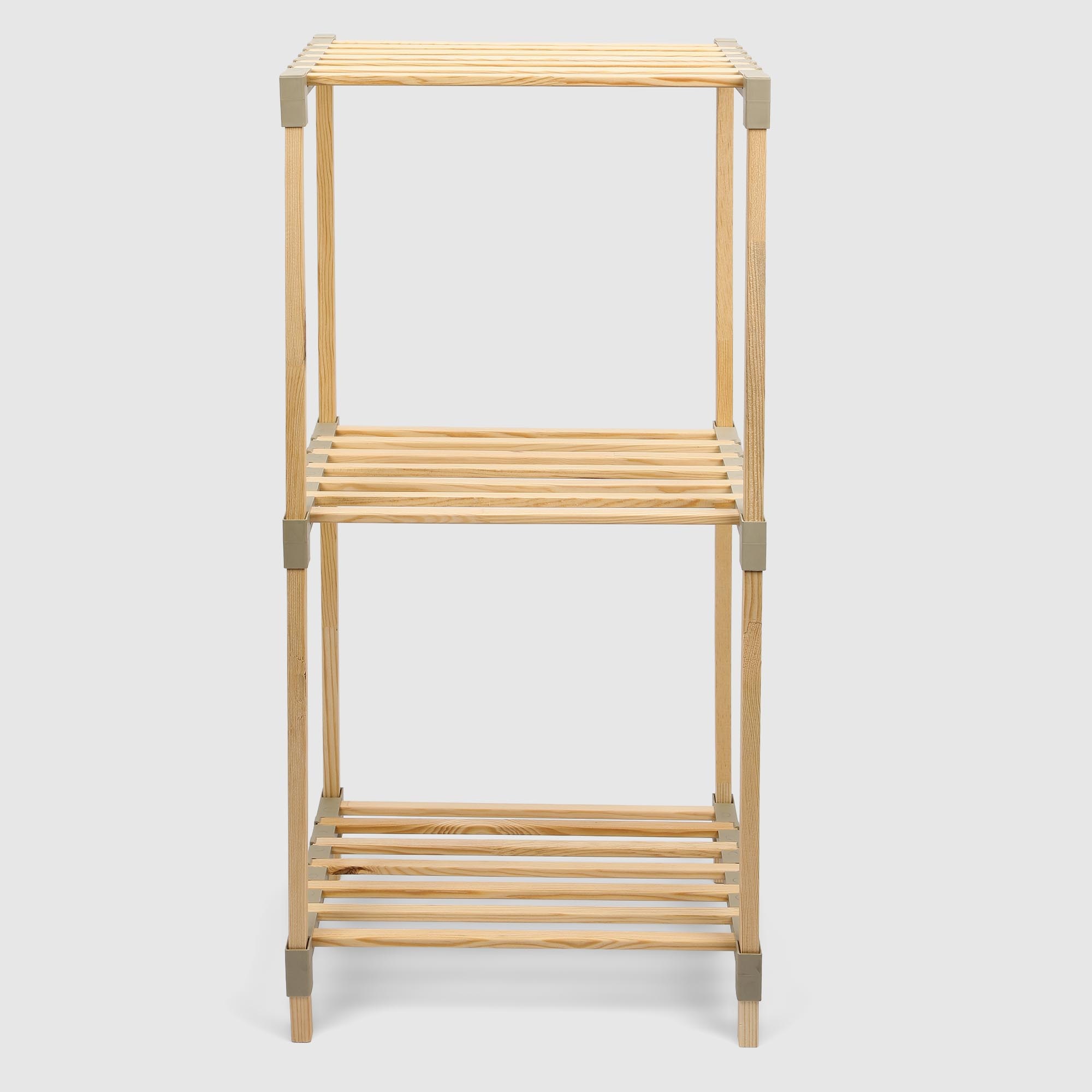 Стеллаж для хранения Fixwood Fix-2053-3 бежевый 38х30х78 см photo 2