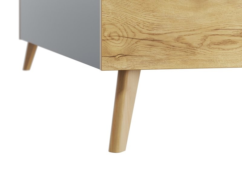Кровать Нордик 90 Wood Grey photo 4