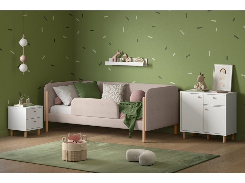 Кровать Кейси-2 90 Textile Light photo 2