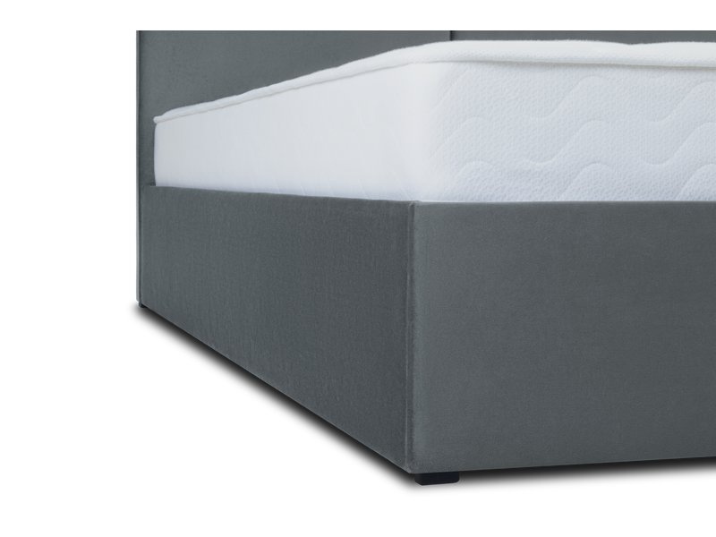 Кровать Вилена 140 Velvet Grafit photo 4