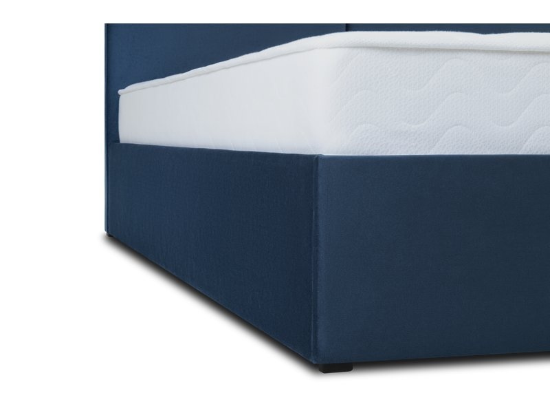 Кровать Вилена 140 Velvet Navy Blue photo 4