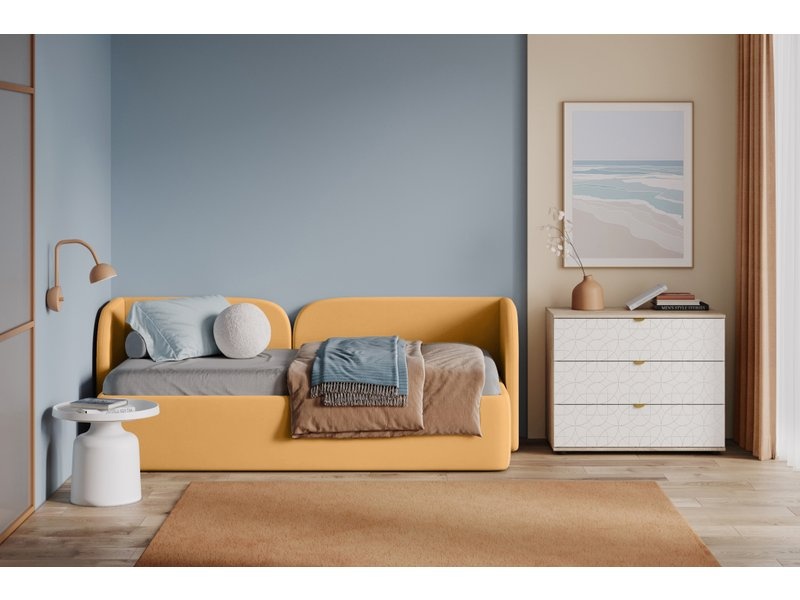 Кровать Амалия 90 Velvet Wet Sand photo 2