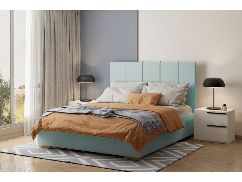 Кровать Шерона 140 Bucle Mint photo 2