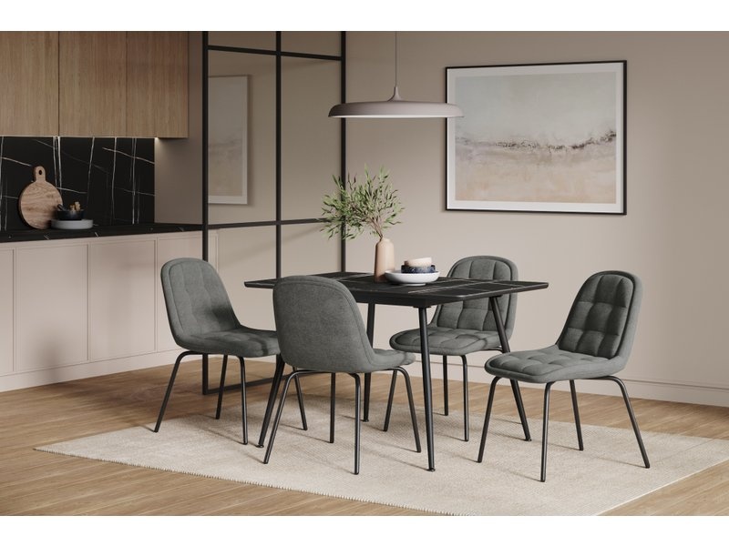 Стул Тиана Textile Grey photo 2