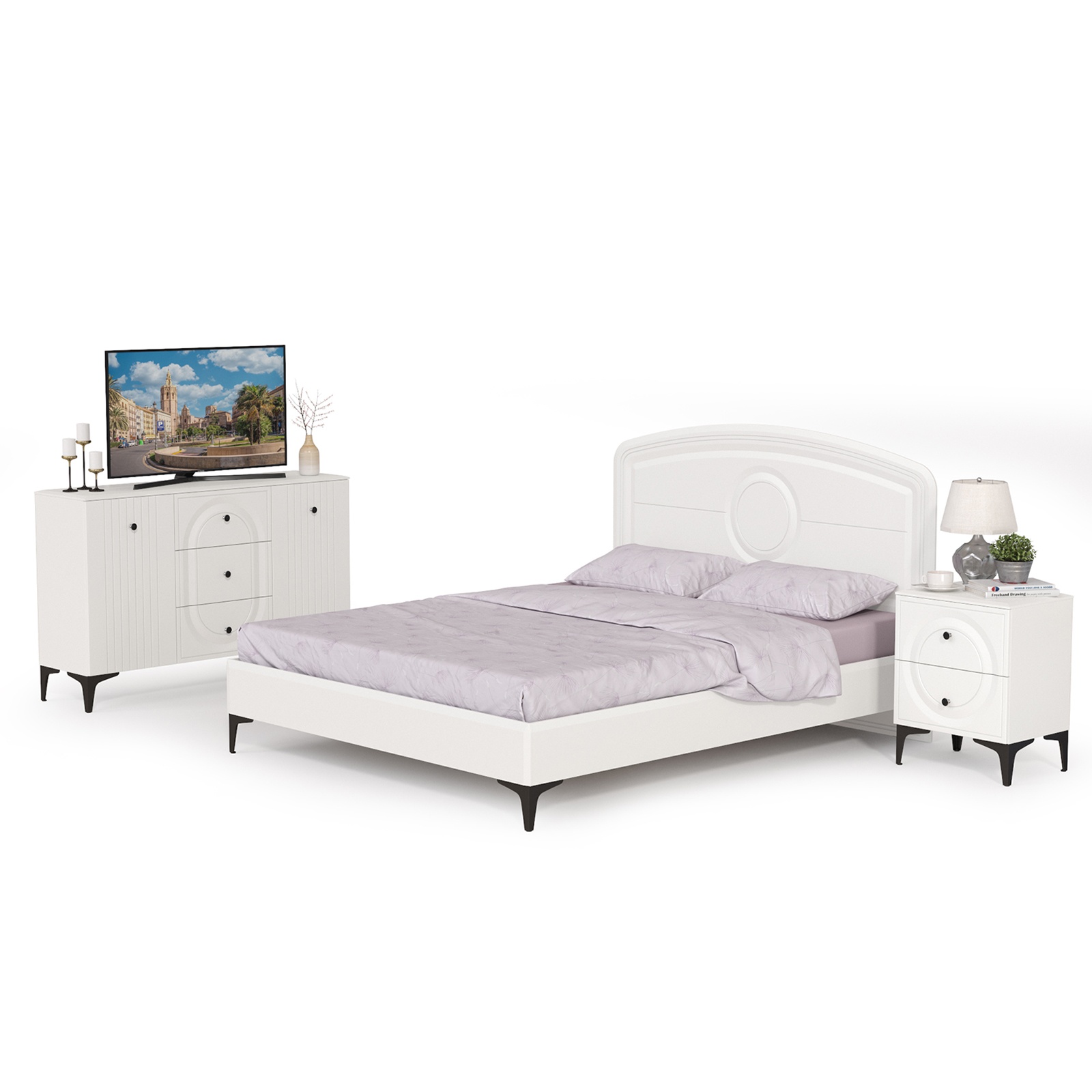 Комод Mobi Валенсия Кроватью 1600