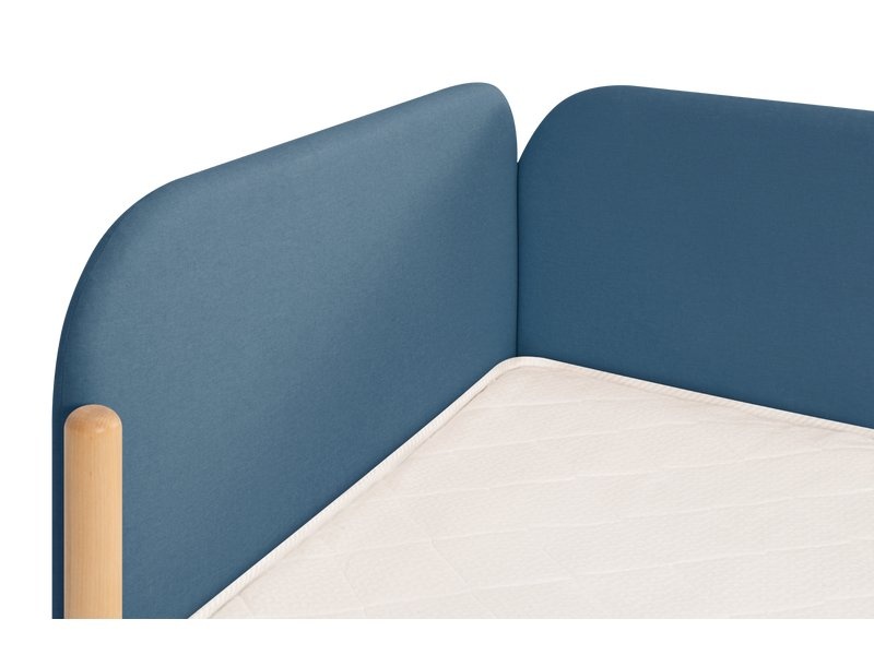 Кровать Кейси-2 90 Textile Blue photo 4