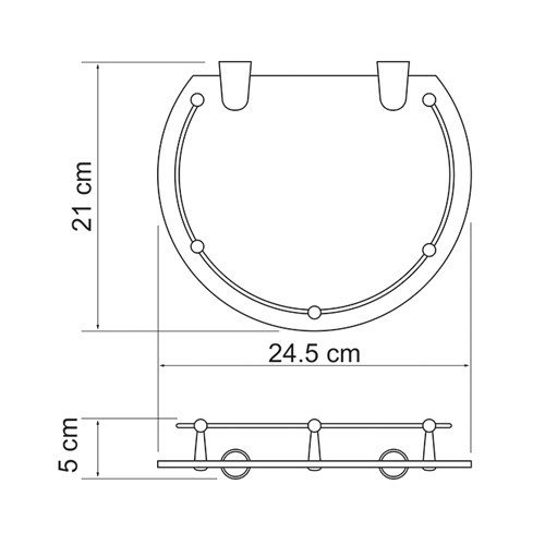 Полка Wasserkraft 24 photo 2