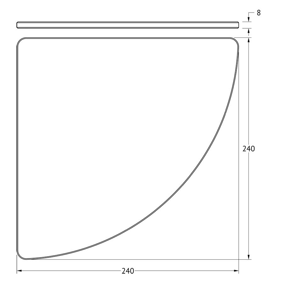 Полка Artwelle Universell 24 Asp 010 photo 2
