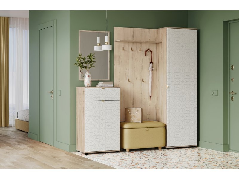 Обувница Монблан-3 Fancy Milk photo 2