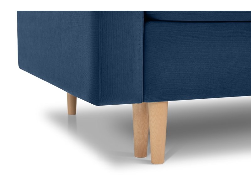 Диван угловой Динс Velvet Navy Blue photo 5