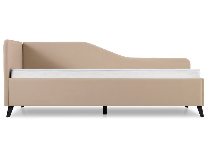 Кровать Лория 120 Barhat Coffe photo 3